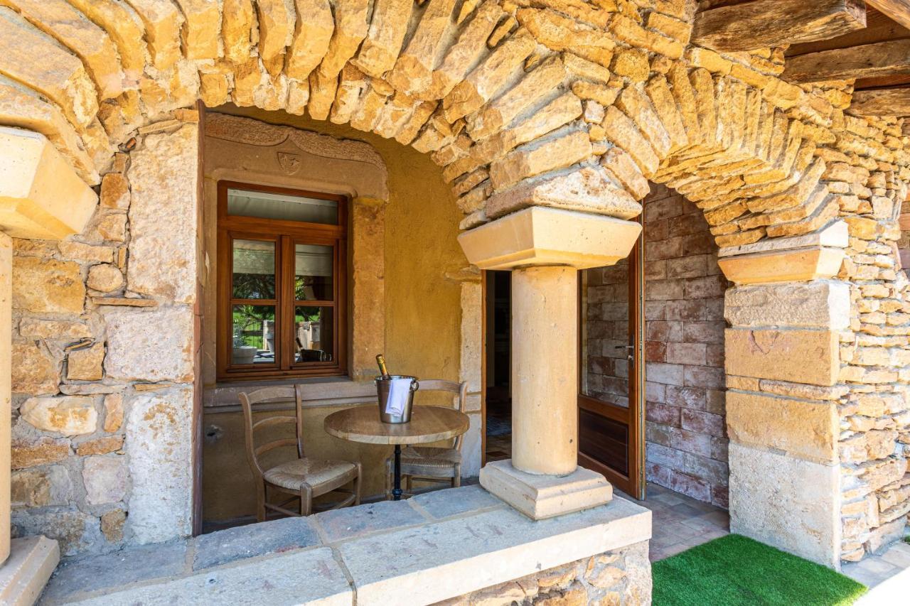 ホテル Domaine De La Ruisseliere Lacenas エクステリア 写真