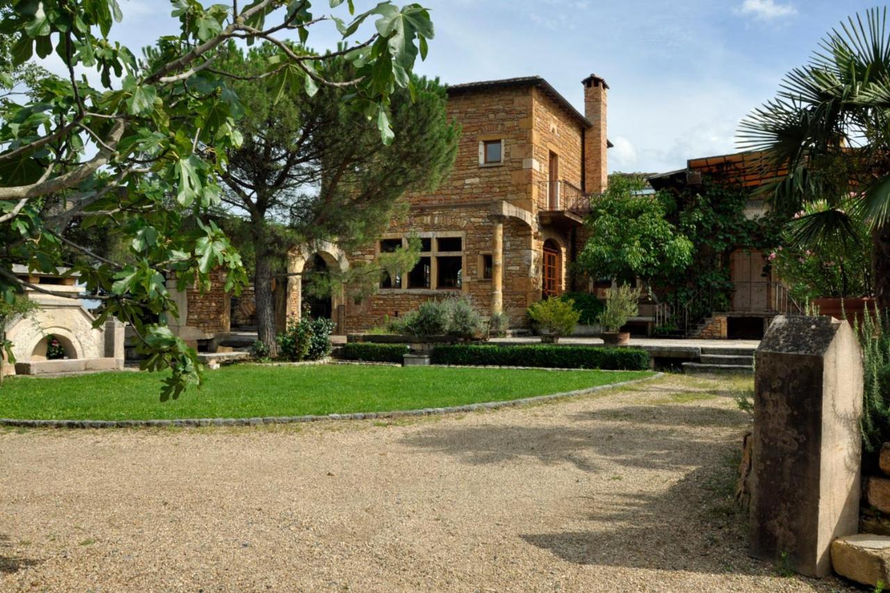ホテル Domaine De La Ruisseliere Lacenas エクステリア 写真