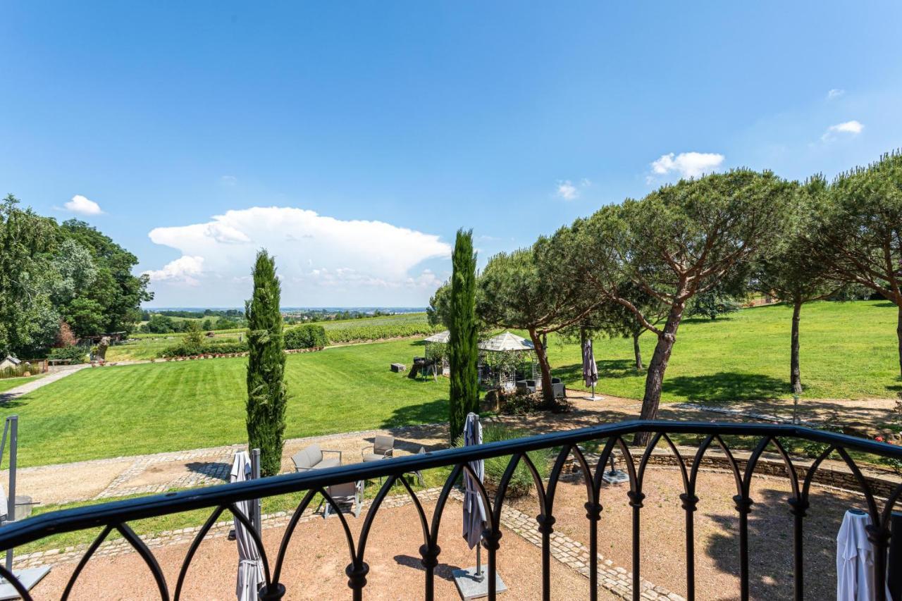ホテル Domaine De La Ruisseliere Lacenas エクステリア 写真