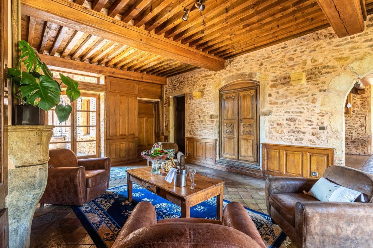 ホテル Domaine De La Ruisseliere Lacenas エクステリア 写真