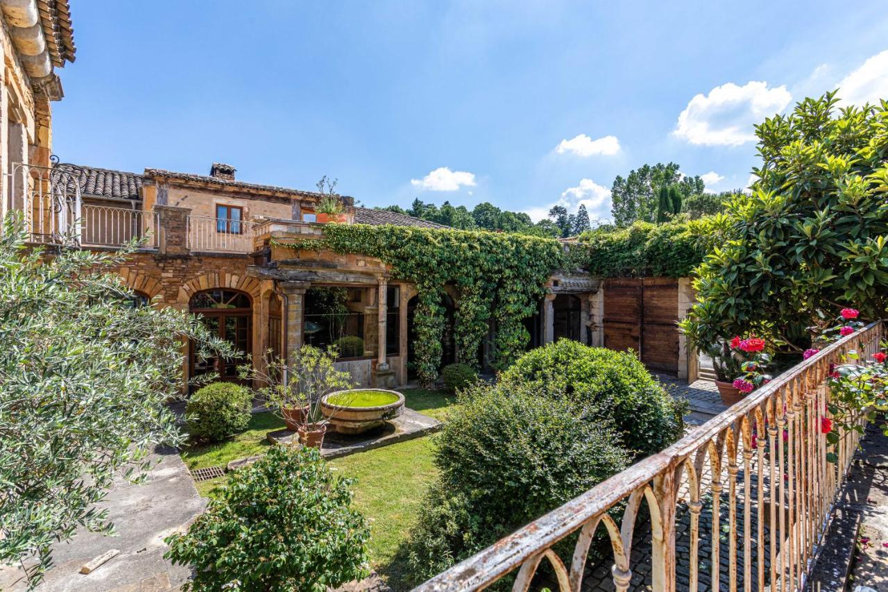 ホテル Domaine De La Ruisseliere Lacenas エクステリア 写真