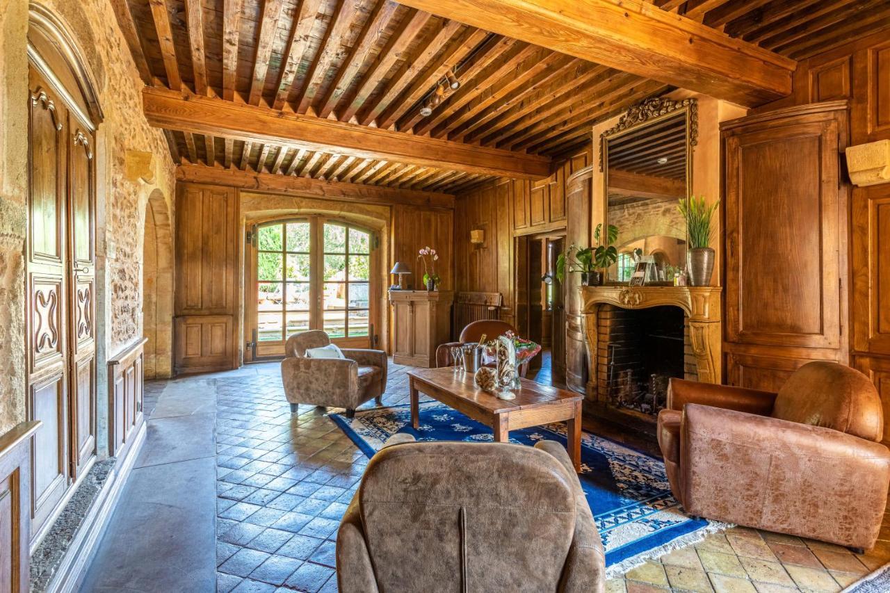 ホテル Domaine De La Ruisseliere Lacenas エクステリア 写真